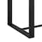 Armen Living Felicia Outdoor Patio Counter Height Dining Table in Black Aluminum 840254332584 - alternate 7